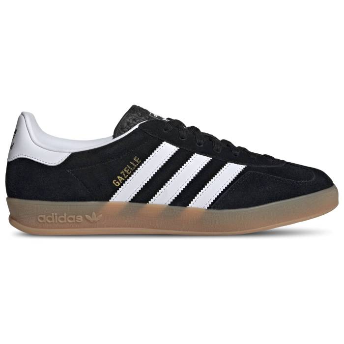 【★スーパーSALE★12/11深夜2時迄】アディダス Adidas Originals 【 Gazelle Indoor Men's White/Black ...