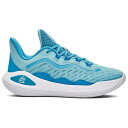 アンダーアーマー Under Armour 【 Curry 11 Mg Boys' Grade School White/Blue 】 カリー キッズ ベビー マタニティ キッズファッション 靴 スニーカー 白色 ホワイト 青色 ブルー