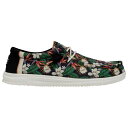 Heydude 【 Wally H2O Men's Black/Multi 】 靴 メンズ靴 スニーカー メンズ 黒色 ブラック