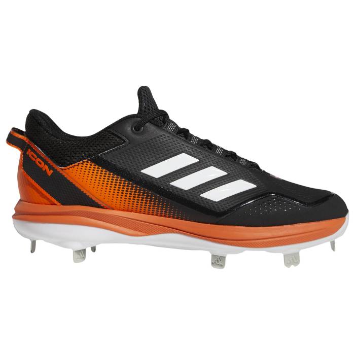 ǥ Adidas  Icon 7 Men's White/Black/Orange     ۥ磻  ֥å orange...