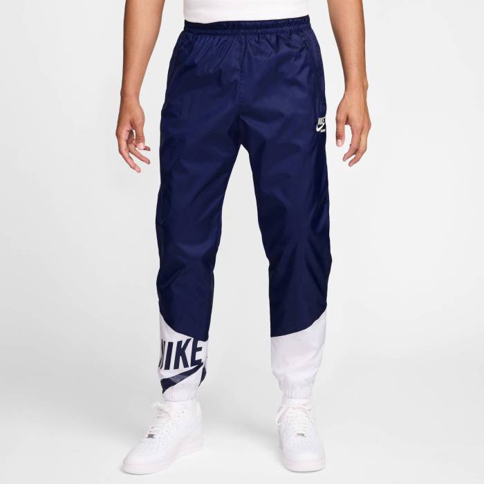 ナイキ Nike 【 Windrunner Woven Lnd Graphic Pants Men's Blue Void/White/Sail 】 Windrunner ウィンドランナー Woven ウーブン グラフィック メンズファッション ズボン パンツ メンズ 青色 ブルー 白色 ホワイト
