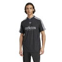 アディダス Adidas 【 Football Jersey Men's Black/Pink 】 フットボール ジャージ メンズファッション トップス その他...