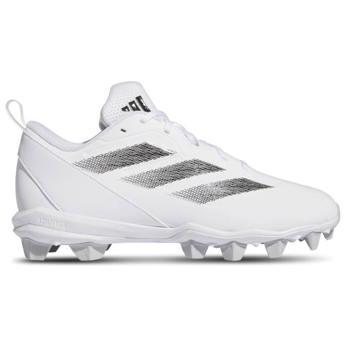 アディダス Adidas 【 Adizero Instinct Molded Dugout Women's White/Team Light Grey/Blac...