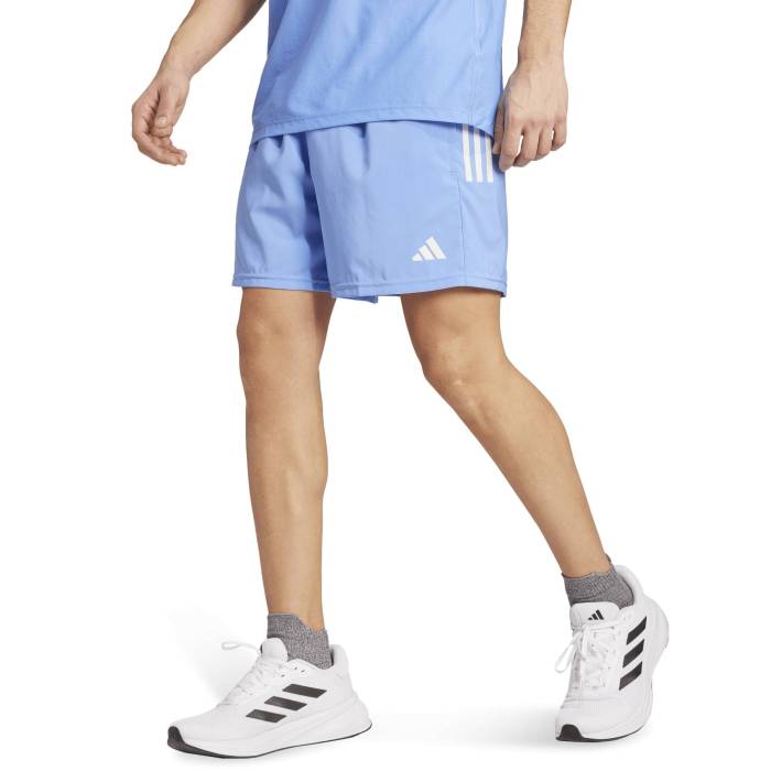 ǥ Adidas  Own The Run Shorts Men's Blue Fusion   硼  Ŀ ֥롼 Fusion ...