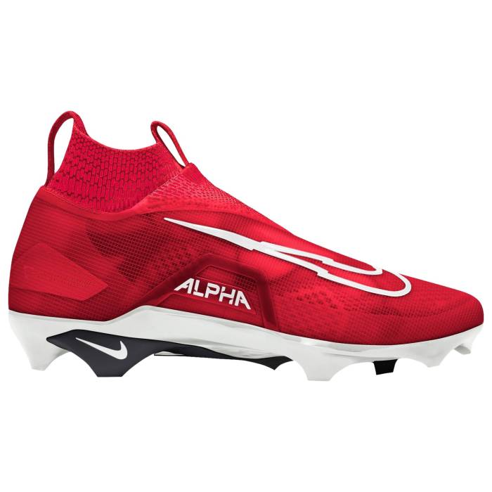 ナイキ Nike 【 Alpha Menace Elite 3 Men's White/Brilliant Orange/College Navy 】 アルファ...