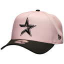 ニューエラ New Era 【 Houston Astros 9Forty A-Frame Cap Men's Pink Rouge/Black 】 ヒューストン キャップ 帽子 バッグ 小物 ブランド雑貨 帽子 メンズ帽子 キャップ メンズ pink ピンク 黒色 ブラック