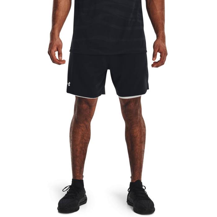 アンダーアーマー Under Armour 【 Vanish Woven Shorts With Heat Gear Men's Black/Black 】 W...