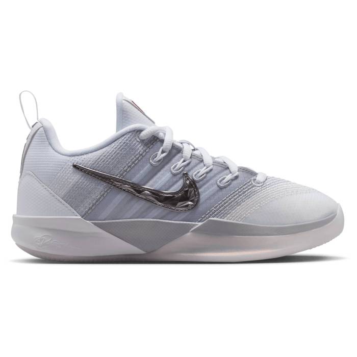 ナイキ Nike 【 Sabrina 3 - Girls' Grade School Girls' Grade School White/Metallic Dark Grey/Wolf Grey 】 ジュニア キッズ 白色 ホワイト 灰色 グレー
