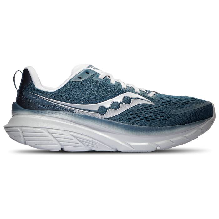 【★スーパーSALE★12/11深夜2時迄】サッカニー Saucony 【 Guide 17 Men's Cloud/Denim 】 靴 メンズ靴 スニーカー メンズ デニム