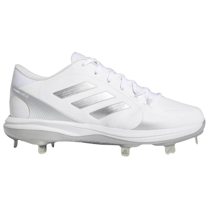 アディダス Adidas 【 Purehustle 2.0 Women's White/Silver 】 レディース 白色 ホワイト Silver 銀色・シルバ...