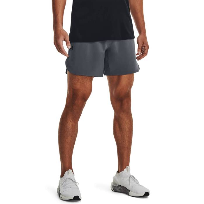 アンダーアーマー Under Armour 【 Peak Woven Shorts Men's Black/Grey 】 Woven ウーブン ショーツ メンズ...