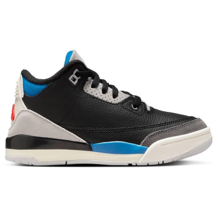 【★スーパーSALE★12/11深夜2時迄】ナイキ ジョーダン Jordan 【 Retro 3 Og Boys' Preschool Black/Chile Red/Neutral Grey 】 レトロ ..