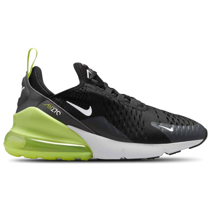 ナイキ Nike 【 Air Max 270 Boys' Grade School Light Lemon Twist/White 】 マックス キッズ ベビー ..