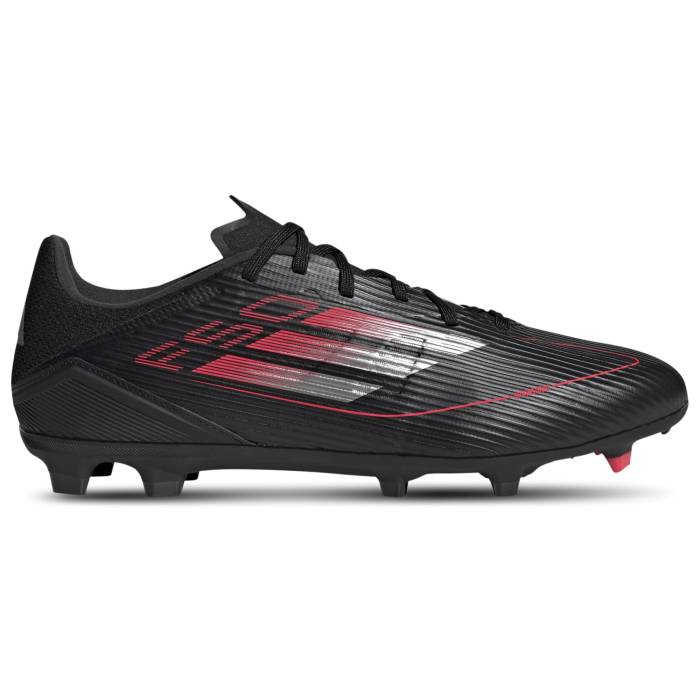 アディダス Adidas 【 F50 League Fg Men's Black/Iron Metallic/Lucid Red 】 メンズ 黒色 ブラック R..