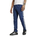 アディダス Adidas Originals 【 Adicolor Classics Beckenbauer Track Pants Men's Night Indigo 】 ベッケンバウワー トラック メンズファッション ズボン パンツ メンズ ナイト 藍色・インディゴ