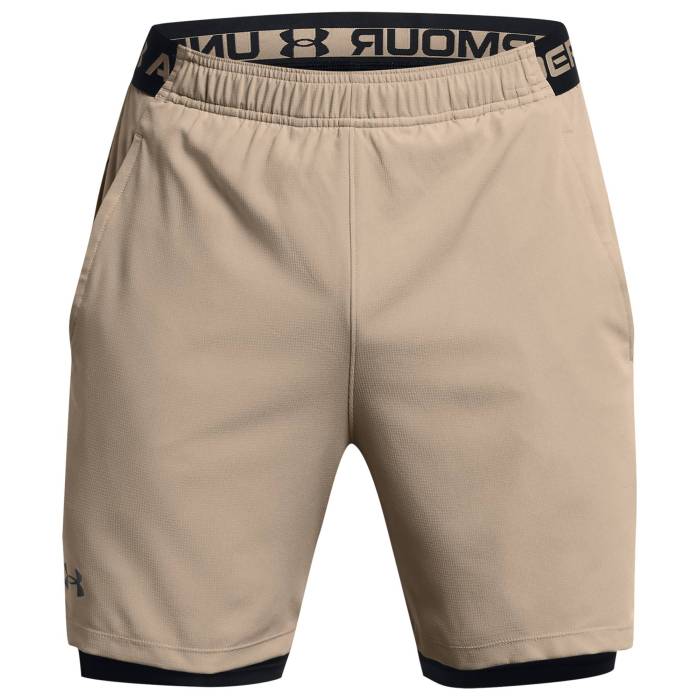 アンダーアーマー Under Armour 【 Vanish Woven Shorts With Heat Gear Men's Timberwolf Taup...
