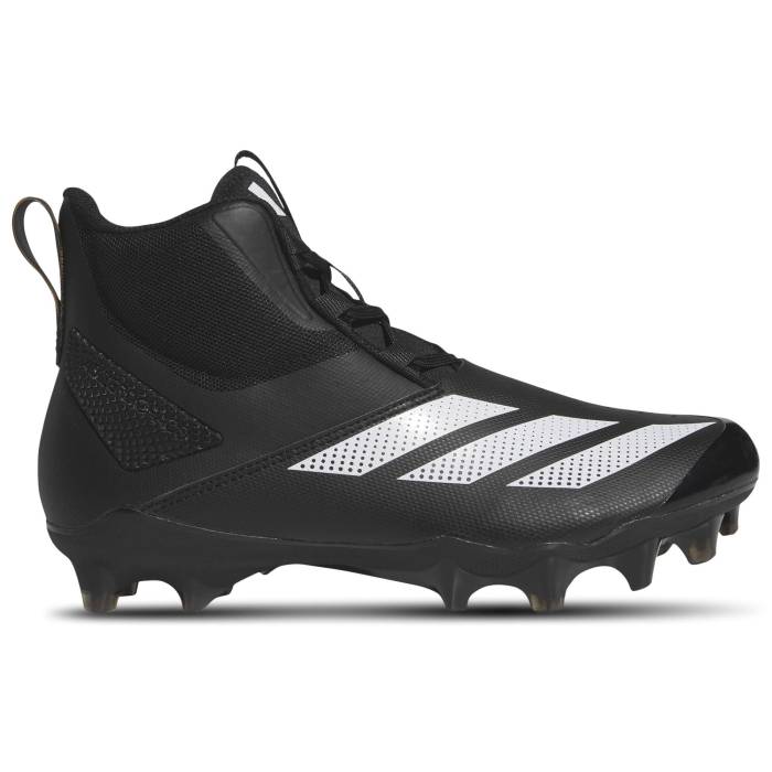 ǥ Adidas  Adizero Chaos Linemen Men's Black/Black/White  ǥ   ֥å...