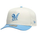 ニューエラ New Era 【 Brewers 9Forty A-Frame Cap Adult Silver/Carolina 】 ブルワーズ キャップ 帽子 バッグ 小物 ブランド雑貨 帽子 メンズ帽子 キャップ ユニセックス Silver 銀色・シルバー カロライナ