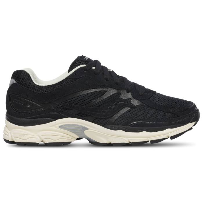 【★スーパーSALE★12/11深夜2時迄】サッカニー Saucony 【 Progrid Omni 9 Men's Black/Cream 】 オムニ 靴 メンズ靴 スニーカー メンズ 黒色 ブラック クリーム