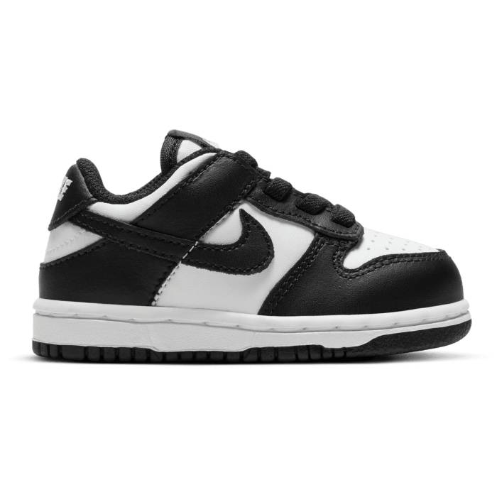 ナイキ Nike 【 Dunk Low Boys' Toddler Black/White/White 】 ダンクロー キッズ ベビー マタニティ ..