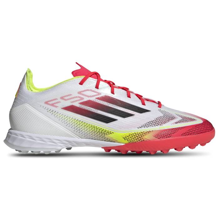 【★スーパーSALE★12/11深夜2時迄】アディダス Adidas 【 F50 Pro Turf Men's White/Solar Yellow/Black...
