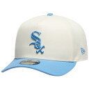 ニューエラ New Era 【 White Sox 9Forty A-Frame Cap Adult Silver/Carolina 】 白色 ホワイト キャップ 帽子 バッグ 小物 ブランド雑貨 帽子 メンズ帽子 キャップ ユニセックス Silver 銀色・シルバー カロライ
