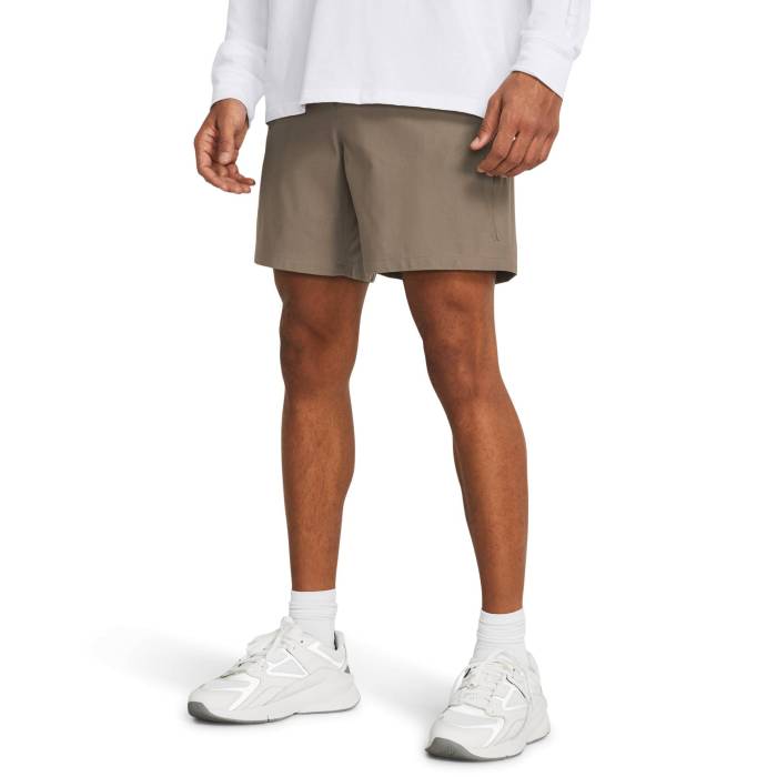 ޡ Under Armour  Unstoppable 7-Pocket Shorts Men's Taupe Dusk/Taupe Dusk ...