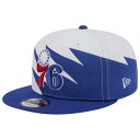 ニューエラ New Era 【 76Ers 950 Jagged Cap Adult White/Blue 】 76ers セブンティシクサーズ キャップ 帽子 バッグ 小物 ブランド雑貨 帽子 メンズ帽子 キャップ ユニセックス 白色 ホワイト 青色 ブルー(4)