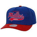 ミッチェル&ネス Mitchell & Ness 【 Phillies Oversweep Cap Adult Blue/Red 】 フィリーズ キャップ 帽子 バッグ 小物 ブランド雑貨 帽子 メンズ帽子 キャップ ユニセックス 青色 ブルー Red 赤・レッド