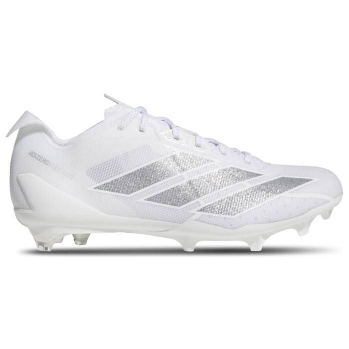 ǥ Adidas  Adizero Electric Artificial Grass Men's White/Silver Metallic/Whi...