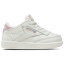 リーボック Reebok 【 Club C Boys' Toddler Chalk/Chalk/Smokey Rose 】 クラブ キッズ ベビー マタニ..