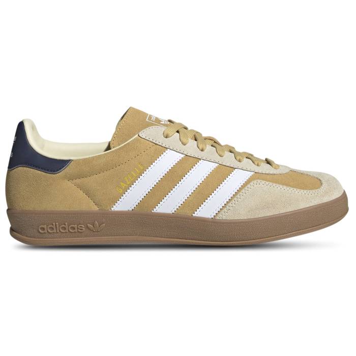 【★スーパーSALE★12/11深夜2時迄】アディダス Adidas Originals 【 Gazelle Indoor Men's Oat/White/Sh...