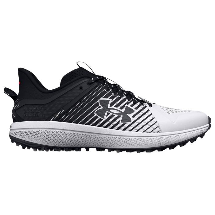 アンダーアーマー Under Armour 【 Yard Turf Men's White/Black/White 】 ヤード ターフ メンズ 白色 ホワイト ...