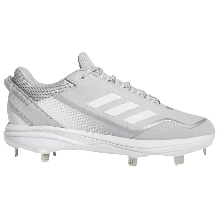 アディダス Adidas 【 Icon 7 Men's Ftwr White/Silver Metallic/Light Grey 】 アイコン メンズ 白色 ...
