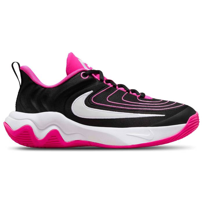 ナイキ Nike 【 Giannis Immortality 4 Boys' Grade School White/Black/Laser Fuchsia 】 キッズ ベビー マタニティ キッズファッション 靴 スニーカー 白色 ホワイト 黒色 ブラック Laser レーザー(4)