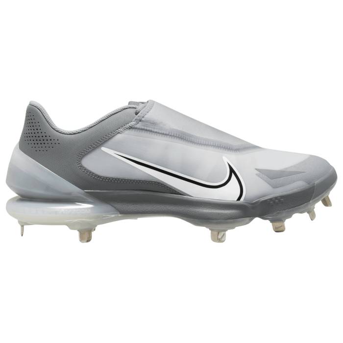 ナイキ Nike 【 Force Zoom Trout 8 Pro Cleats Men's White/Wolf Grey/Cool Grey 】 ズーム プ...