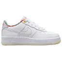 ナイキ Nike 【 Air Force 1 Lv8 Boys' Grade School White/White/White 】 キッズ ベビー マタニティ キッズファッション 靴 スニーカー 白色 ホワイト(4)