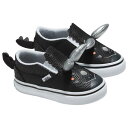 ヴァンズ Vans 【 Triceratops Slip On Velcro Girls' Infant Silver/Black 】 キッズ ベビー マタニティ ベビーファッション 靴 スニーカー Silver 銀色・シルバー 黒色 ブラック