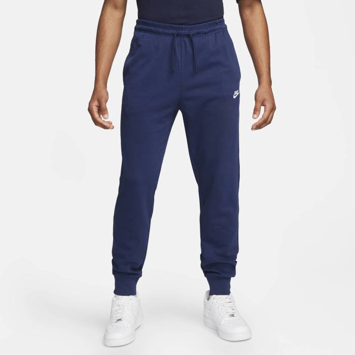 ナイキ Nike 【 Club Knit Joggers Men's Midnight Navy/White 】 クラブ ニット ジョガーパンツ メンズファッション ズボン パンツ メンズ 紺色 ネイビー 白色 ホワイト
