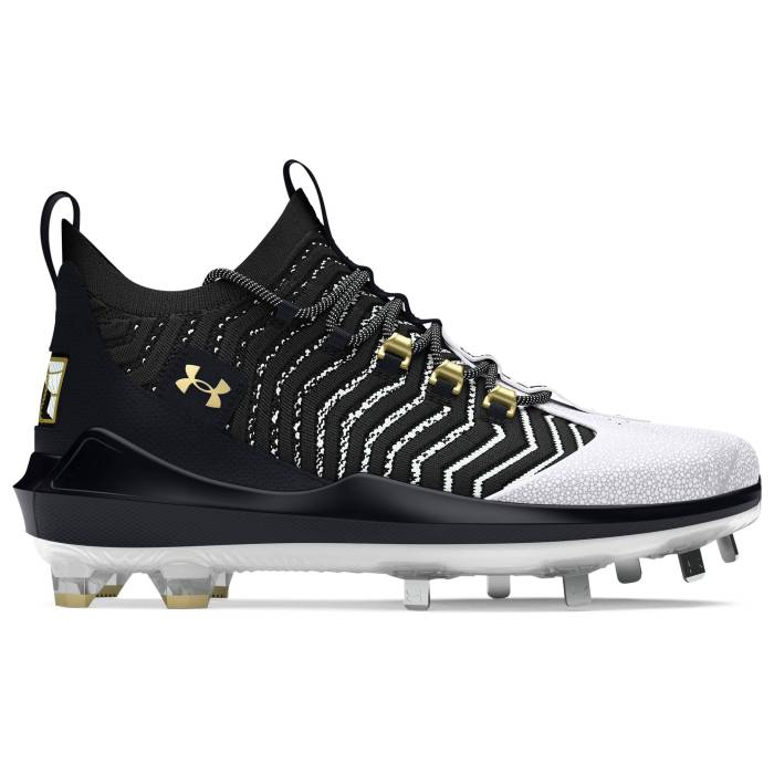 アンダーアーマー Under Armour 【 Harper 9 Pro St Men's Black/Black/Metallic Gold 】 プロ メンズ...