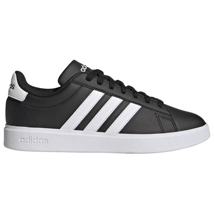 ǥ Adidas  Grand Court Cloudfoam Comfort Men's Core Black/Core Black/White ...