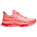 アシックス Asicsr 【 Gel Kinsei Blast Le 2 Women's White/Papaya 】 ブラスト 靴 レディース靴 スニーカー レディース 白色 ホワイト