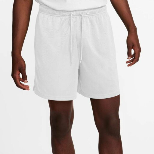 ナイキ Nike 【 Club Flow Mesh Shorts Men's White/Black 】 クラブ フローレス ショーツ メンズファッション ズボン パンツ メンズ 白色 ホワイト 黒色 ブラック