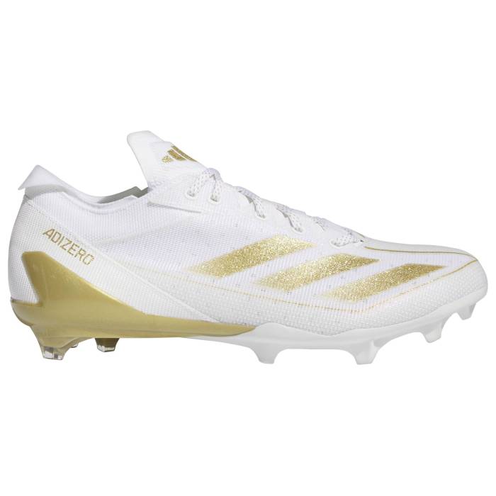 アディダス Adidas 【 Adizero Electric Men's Gold Metallic/White/White 】 アディゼロ メンズ ゴールド...