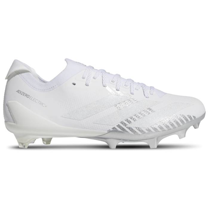 アディダス Adidas 【 Adizero Electric+ Aab Men's White/Silver Metallic/White 】 アディゼロ メ...