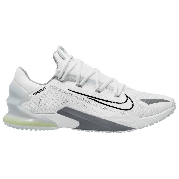 ナイキ Nike 【 Force Zoom Trout 8 Turf Men's Wolf Grey/Black/White 】 ズーム ターフ メンズ 灰色 ...