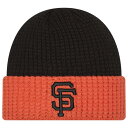 ニューエラ New Era 【 Giants Waffled Knit Hat Adult Black/Orange 】 ジャイアンツ ニット バッグ 小物 ブランド雑貨 帽子 メンズ帽子 ニット帽 ユニセックス 黒色 ブラック orange 橙・オレンジ(4)