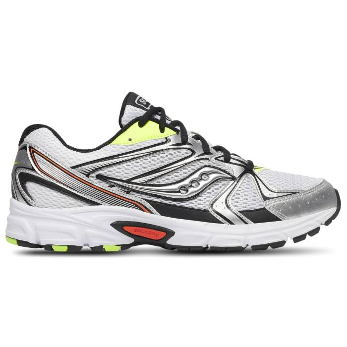 【★スーパーSALE★12/11深夜2時迄】サッカニー Saucony 【 Ride Millennium Men's Multi/White/Volt 】 靴 メンズ靴 スニーカー メンズ 白色 ホワイト