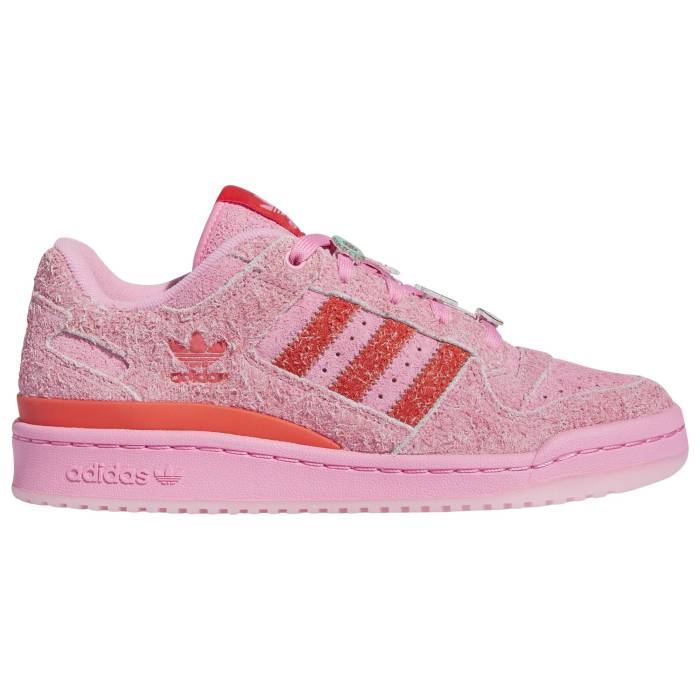 アディダス Adidas Originals 【 Forum Low Classic X The Grinch Women's Pink/Red 】 フォーラム クラシック 靴 レディース靴 スニーカー レディース pink ピンク Red 赤・レッド(4)