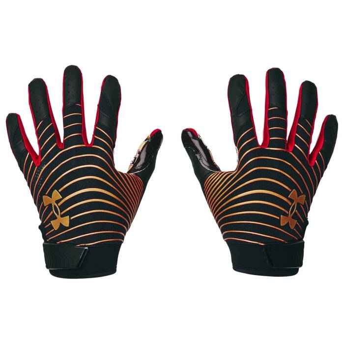 【★スーパーSALE★12/11深夜2時迄】アンダーアーマー Under Armour 【 Blur Le Receiver Gloves Men's Blac...